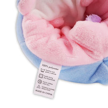 Load image into Gallery viewer, BelugaDesign Dinosaur Plush | Pink Blue Reversible Dino Plushie