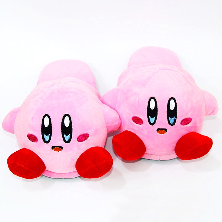 Load image into Gallery viewer, Kirby Star Slipper | Cute Anime House Shoes One Size Adult Women