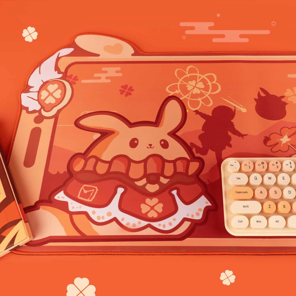 Load image into Gallery viewer, Klee Dodoco Desk Mat Genshin Impact