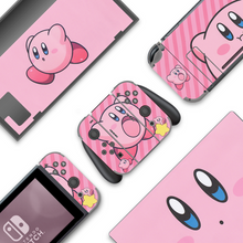 Load image into Gallery viewer, Kirby Skin | Pink Anime Nintendo Switch Old or Switch 2 Wrap