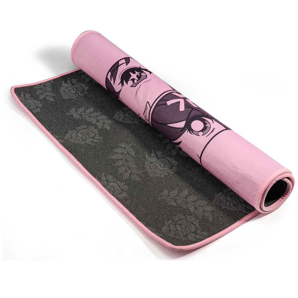 Load image into Gallery viewer, Anime Eyes Carpet Mat - Large Rectangular Rug