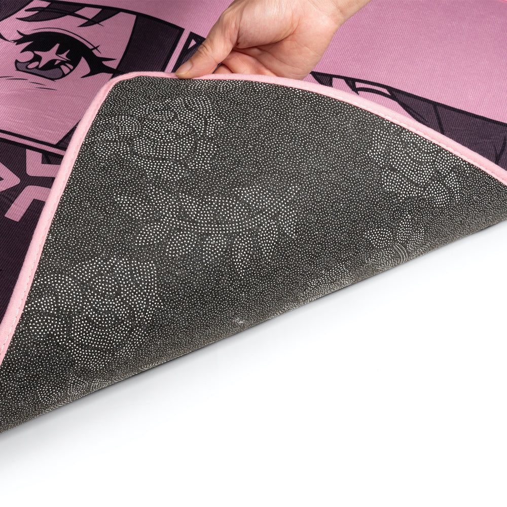 Load image into Gallery viewer, Anime Eyes Carpet Mat - Large Rectangular Rug