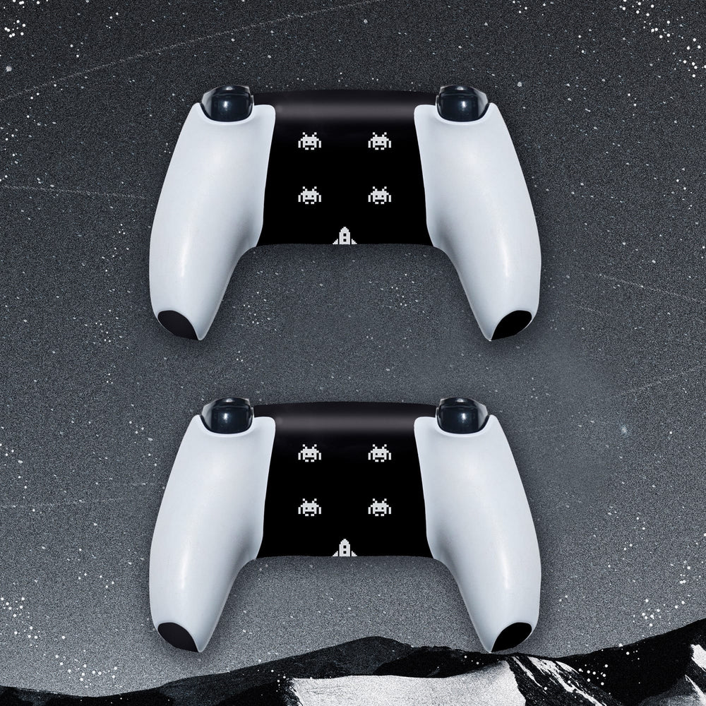 Load image into Gallery viewer, Game Over PS5 Skin - Retro Black Vinyl Sticker for Sony Playstation 5