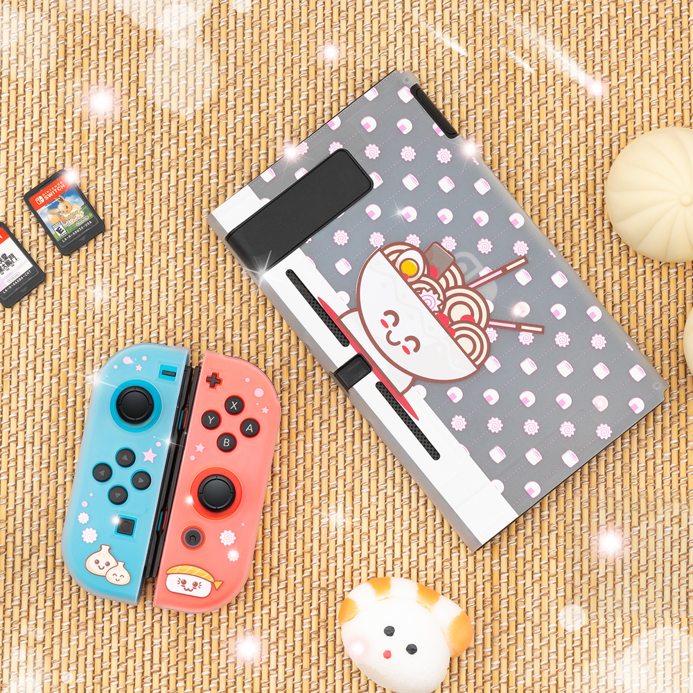 Load image into Gallery viewer, Ramen Case - Clear Nintendo Switch Lite OLED