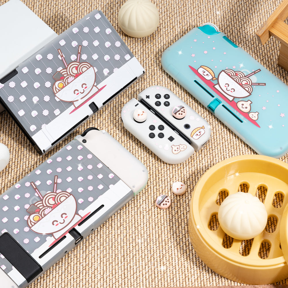 Load image into Gallery viewer, Ramen Case - Clear Nintendo Switch Lite OLED