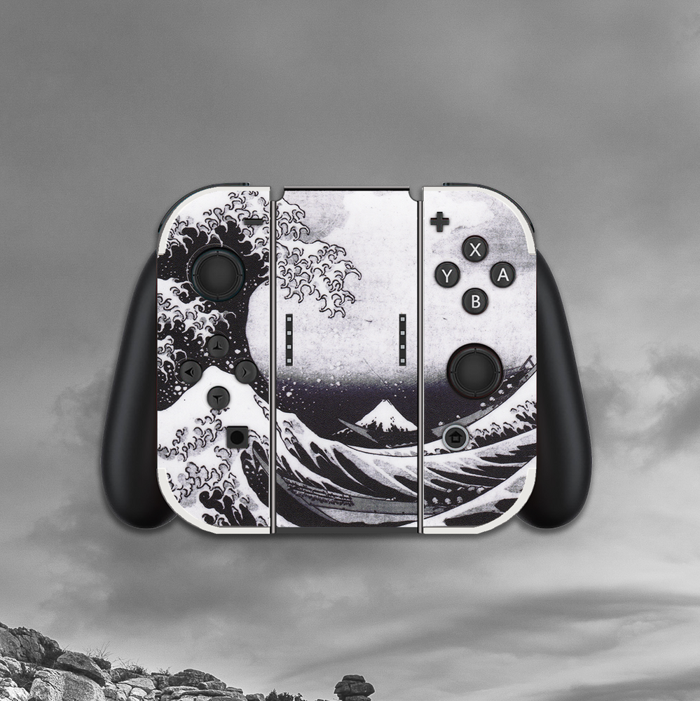 Load image into Gallery viewer, Wave Skin - Japanese Nintendo Switch Lite OLED Switch 2 Wrap