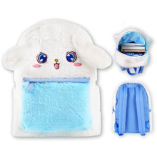 Load image into Gallery viewer, Cinnamoroll Backpack - Anime Blue White Fluffy Bag