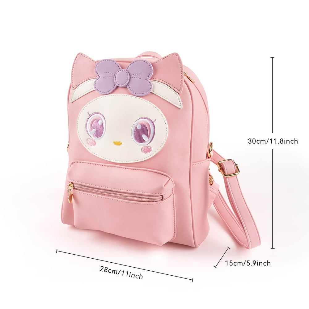 Load image into Gallery viewer, BelugaDesign Anime Cat Backpack | Kitty Cute Kawaii Anime Bag
