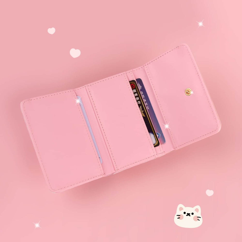 Load image into Gallery viewer, Hello Melody Pink Cat Anime Wallet