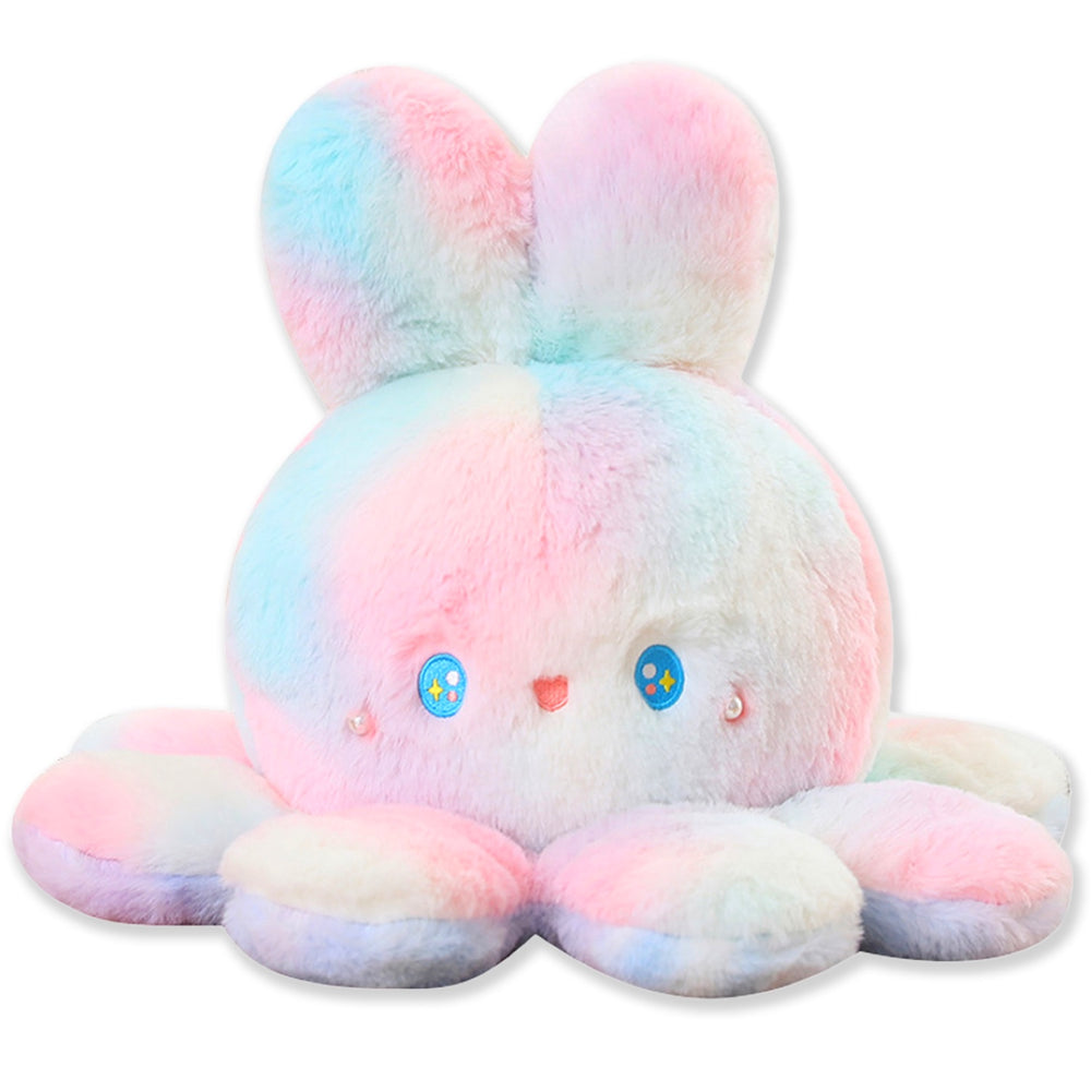Load image into Gallery viewer, Octopus Plush - Reversible Pink Blue Plushie Toy
