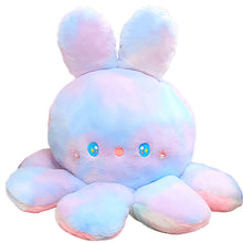 Load image into Gallery viewer, Octopus Plush - Reversible Pink Blue Plushie Toy