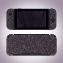 Load image into Gallery viewer, Black Rose Skin | Flower Nintendo Switch OLED or Lite Wrap
