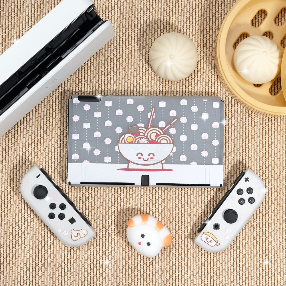 Load image into Gallery viewer, Ramen Case - Clear Nintendo Switch Lite OLED
