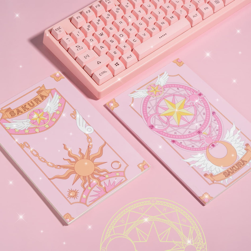 Cardcaptor Sakura Notebooks - 2 Pack Cute Anime Journal