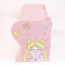 Load image into Gallery viewer, Sailor Moon Bookend - Cute Anime Book Stop