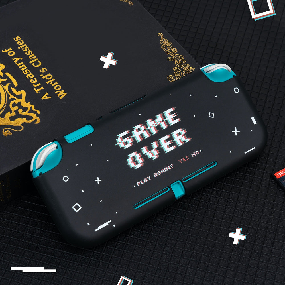 Load image into Gallery viewer, Game Over Switch Case - Black Retro Nintendo Switch, Lite, OLED