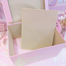 Load image into Gallery viewer, Large Moon Anime Organizer - Pink Foldable Pastel Bin