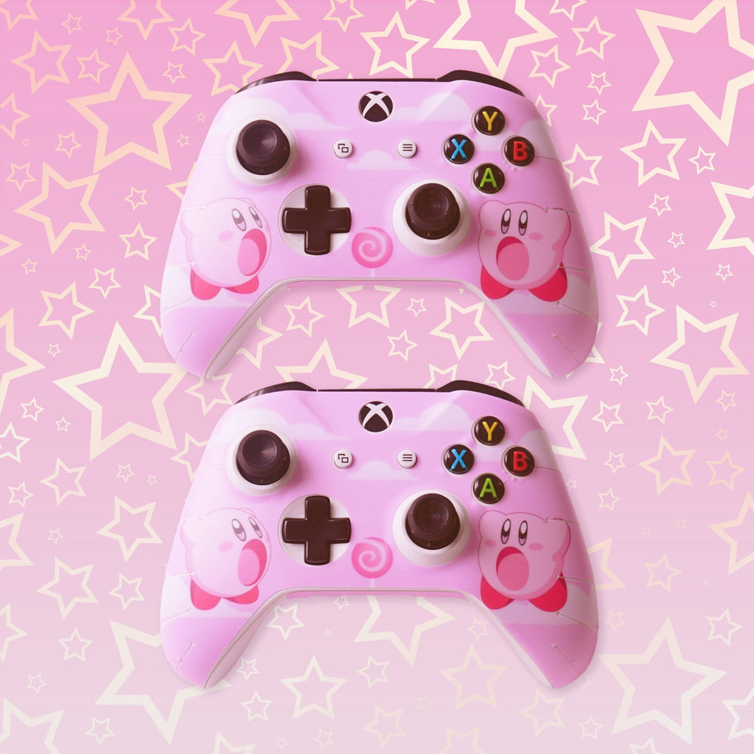 Kirby Xbox Series X/S Controller Skin 2 Pack