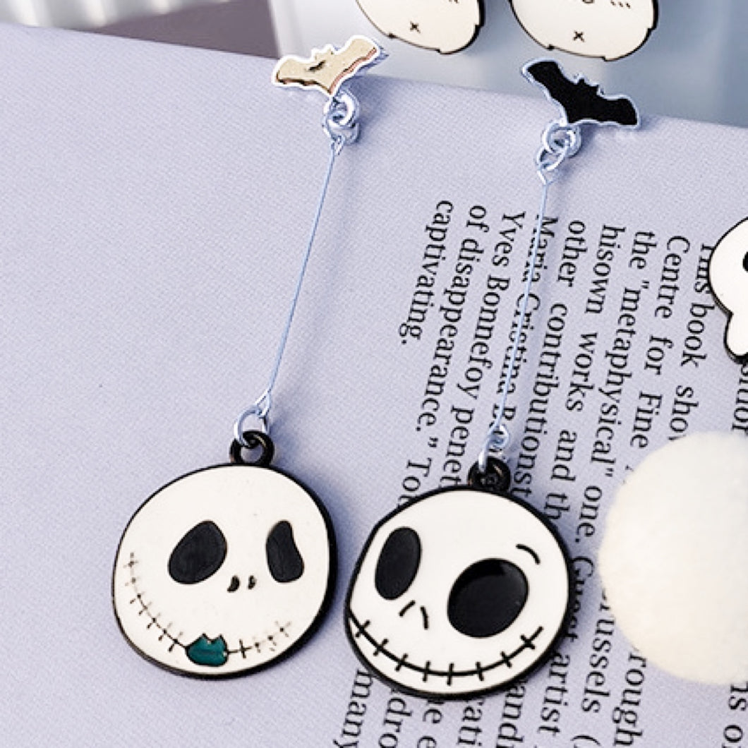 Skull Earrings – Cute Gothic Jewelry Set