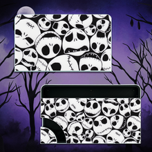 Load image into Gallery viewer, Skulls Switch Skin - Gothic Nintendo Switch Lite OLED Wrap
